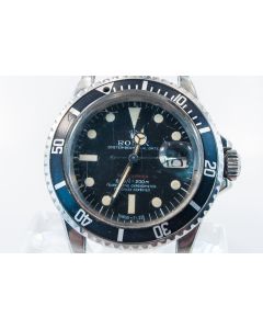 MK Personal Collection Rolex Red Submariner 1680 Superlative Chronometer Wristwatch Circa 1970