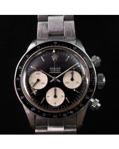 MK Personal Collection Rolex Oyster Cosmograph Daytona Sigma Dial Wristwatch Ref 6263 Peruvian Air Force 