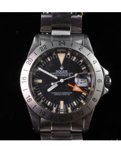 MK Personal Collection Rare Steve McQueen Orange Hand Rolex Explorer II Wristwatch Ref 1655 Circa 1972