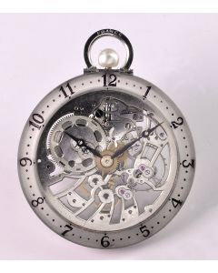 MK Personal Collection Platinum Skeleton Vacheron & Constantin Made By Verger Freres Charlton & Co. Circa 1920's