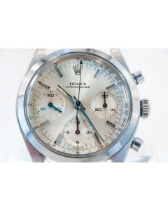 MK Personal Collection Rolex Ref 6238 Pre Daytona Oyster Chronograph Wristwatch Circa 1963
