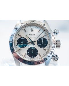 MK Personal Collection Rare Rolex Steel Cosmograph Sigma Dial Wristwatch Ref 6263 Circa 1974