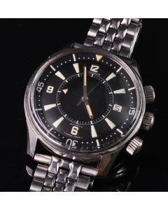 MK Personal Collection Rare LeCoultre "Polaris" Compressor Diving Wristwatch Circa 1968