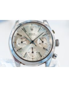 MK Personal Collection Very Rare Peruvian Air Force Rolex Oyster Chronograph Ref 6238 Circa 1966