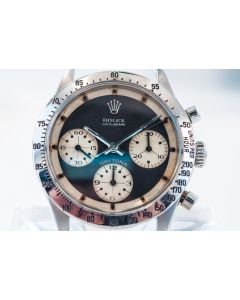 MK Personal Collection Rare Rolex Paul Newman "Silver Surfer" Daytona Wristwatch Ref 6239 Circa 1967.