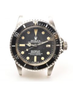 MK Personal Collection Men's Rare Rolex Ref 1665 "Great White" Mark III Sea-Dweller Wristwatch Circa 1979 