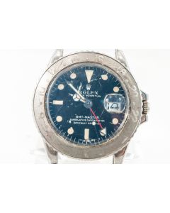 MK Personal Collection Men's Rolex GMT Master Steel Wristwatch Ref 1675, Circa 1968