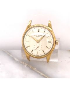 MK Personal Collection Super Rare 18K Yellow Gold Patek Philippe Automatic Wristwatch Ref 2526 Circa 1958