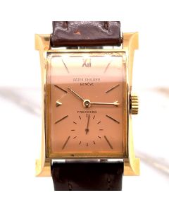 MK Personal Collection Rare Pink Gold Patek Philippe "Eiffel Tower" Ref 2441, Wristwatch Circa 1948