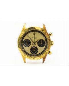 MK Personal Collection Ultra Rare 18K Rolex Paul Newman Daytona "The Golden Pagoda" Reference 6239 Circa 1967